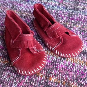 Minnetonka baby slippers!